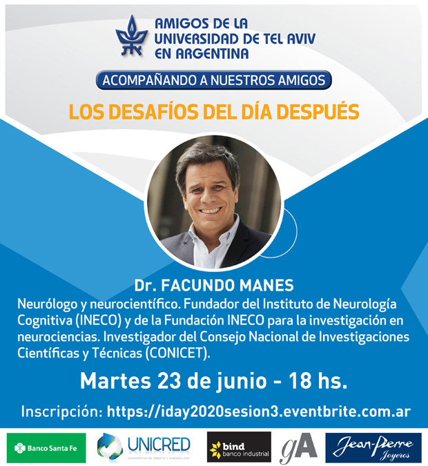 DR. FACUNDO MANES: LOS DESAFOS DEL DA DESPUS